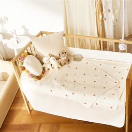 [Lieto Baby] CocoLieto Non-slip 100% Bamboo cotton Waterproof Protectors for Overnight Bed Wetting Pad(Medium)-Made in Korea